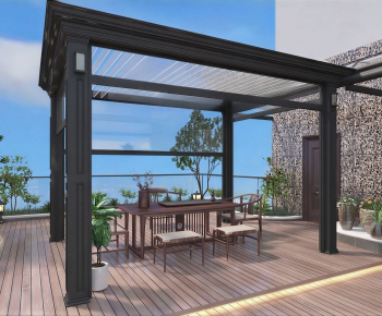 New Chinese Style Terrace-ID:463877926