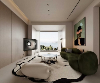 Modern A Living Room-ID:196767096