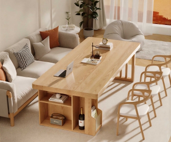 Modern Dining Table And Chairs-ID:934648041