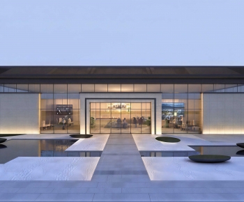 Modern Appearance Of Commercial Building-ID:792179119