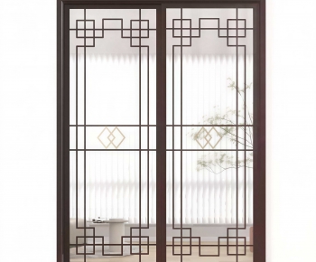 New Chinese Style Door-ID:923862937