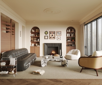 Modern A Living Room-ID:832279925