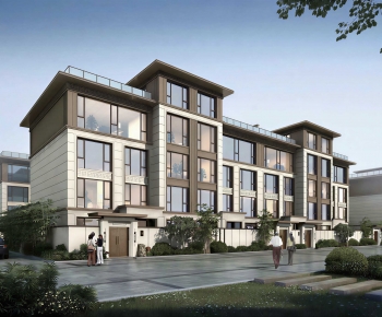 Modern Residential Building-ID:425358067