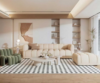 Modern A Living Room-ID:839035033