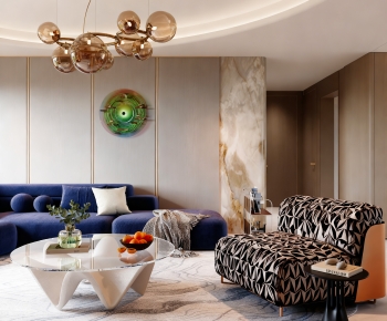 Modern A Living Room-ID:388529068