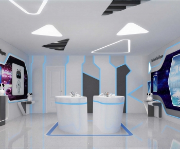 Modern Exhibition Hall-ID:603777897