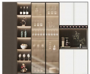 Modern Wine Cabinet-ID:370650058