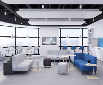 Modern Office Tea Room-ID:215065005