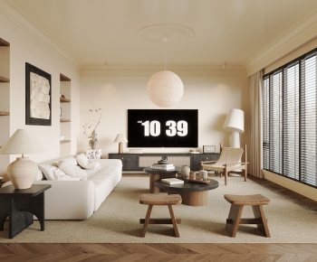 Modern A Living Room-ID:803436047