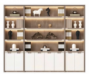 New Chinese Style Bookcase-ID:354527009