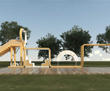 Modern Sculpture Sketch-ID:599859956