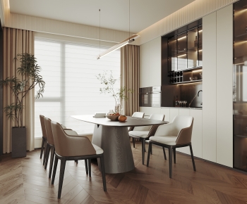 Modern Dining Room-ID:790905959