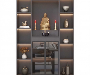 New Chinese Style Buddhist Niche-ID:209193946