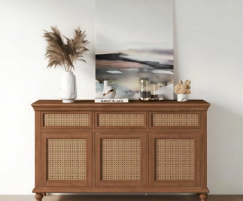 Wabi-sabi Style Side Cabinet-ID:264101986