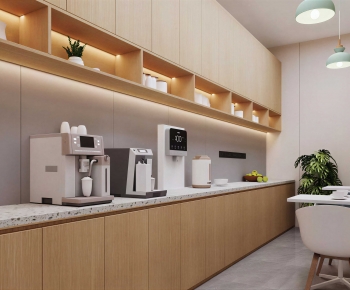 Modern Office Tea Room-ID:688903094