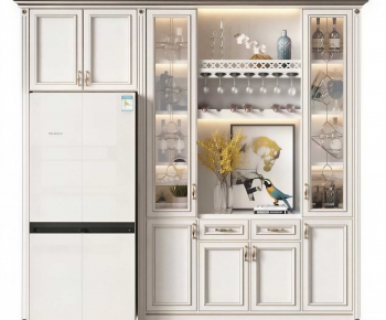 European Style Wine Cabinet-ID:343496083