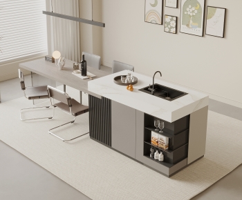 Modern Dining Table And Chairs-ID:311197043