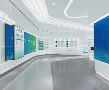 Modern Exhibition Hall-ID:230952987