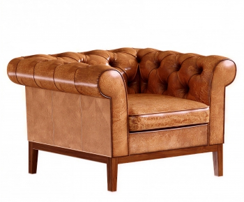 American Style Single Sofa-ID:875330923