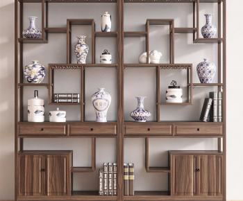 New Chinese Style Antique Rack-ID:139620313