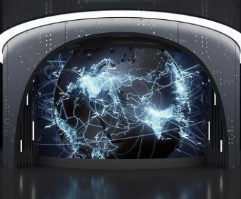 Modern Exhibition Hall-ID:920320993