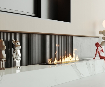 Modern Fireplace-ID:136104113