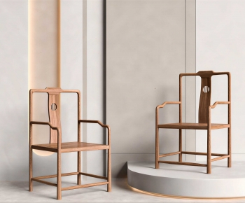 New Chinese Style Lounge Chair-ID:976109982