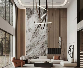 Modern A Living Room-ID:829385048