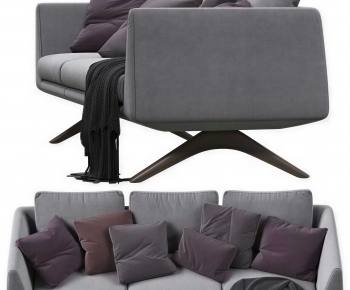 Modern Three-seat Sofa-ID:302778963