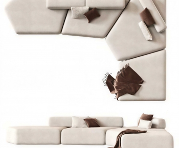 Modern Curved Sofa-ID:485068084