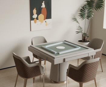 Modern Mahjong Tables And Chairs-ID:852077017