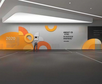 Modern Exhibition Hall-ID:379367117