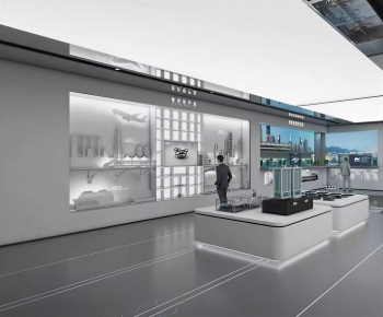 Modern Exhibition Hall-ID:461842065