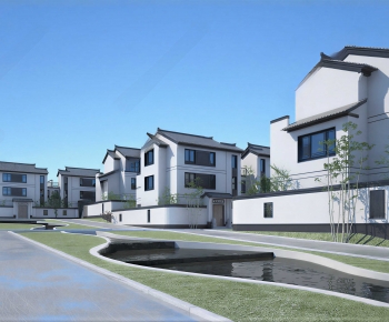 New Chinese Style Residential Building-ID:836379515