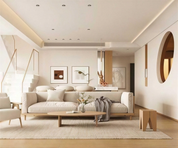 Modern A Living Room-ID:676176076