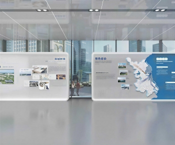 Modern Exhibition Hall-ID:807734976