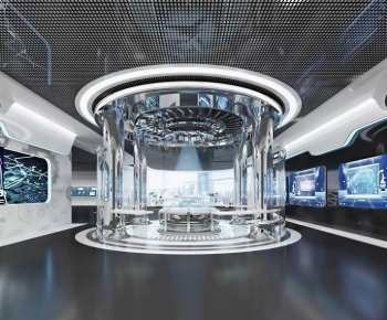 Modern Exhibition Hall-ID:410199294