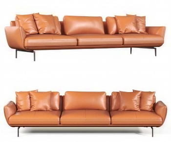 Modern Three-seat Sofa-ID:932670124