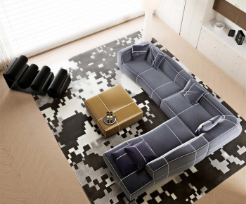 Modern Sofa Combination-ID:450572013