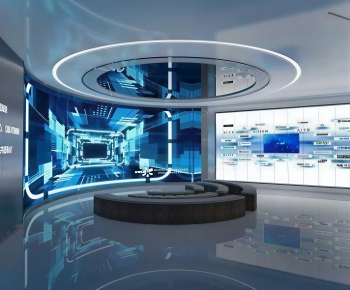 Modern Exhibition Hall-ID:112755061