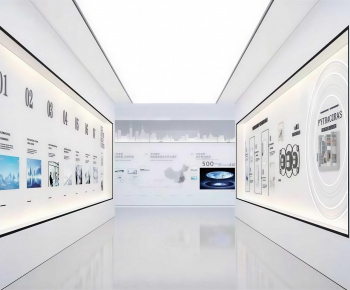 Modern Exhibition Hall-ID:353229053