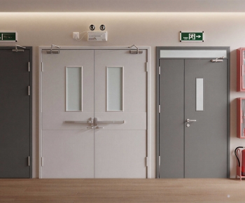 Modern Fire Door-ID:214262018