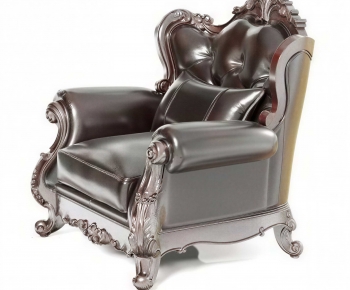 European Style Single Sofa-ID:452595004