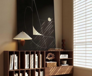 Wabi-sabi Style Bookcase-ID:112725021