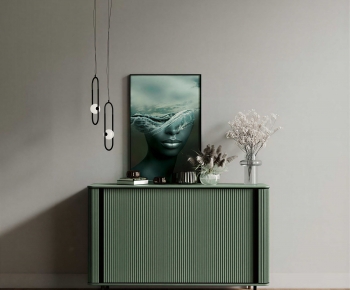 Modern Entrance Cabinet-ID:738999876