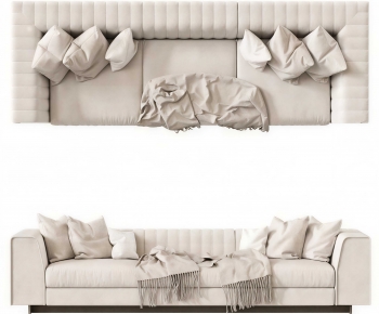 Modern Three-seat Sofa-ID:654547936