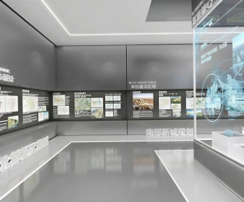 Modern Exhibition Hall-ID:827953109