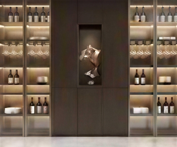Modern Wine Cabinet-ID:520977972