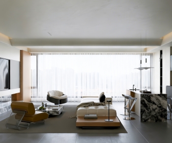 Modern A Living Room-ID:206782101