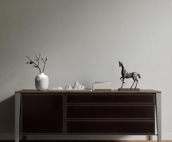 New Chinese Style Side Cabinet-ID:258223068